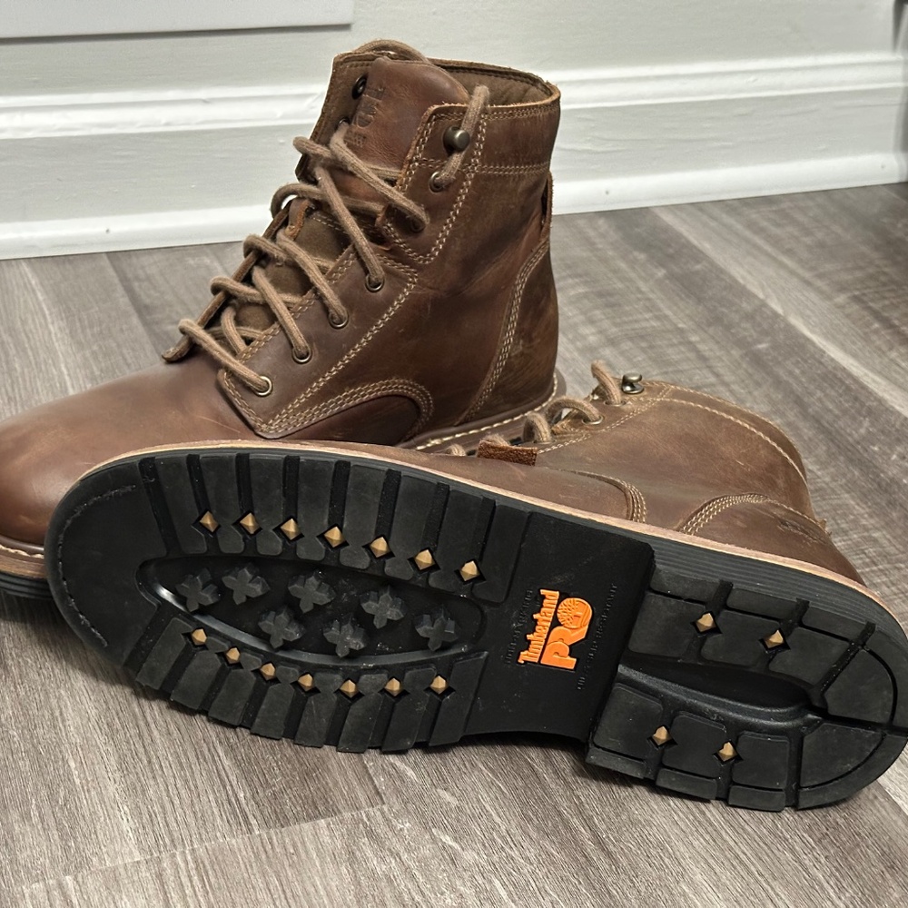 Timberland Pro Millworks Waterproof Boots - Men's 9.5 - Picture 4 of 8